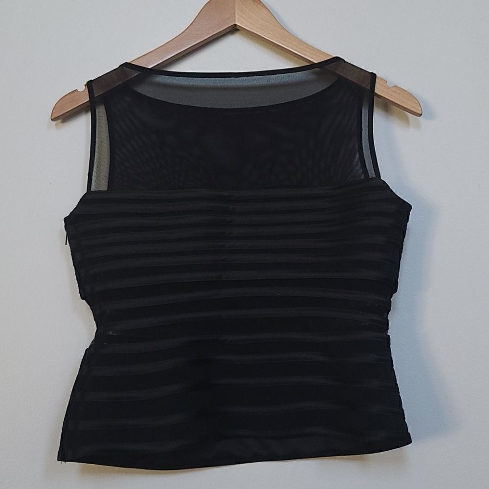 Cache Black Top - Size 8 - Picture 2 of 6